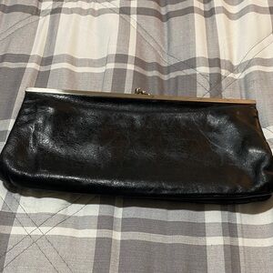 Hobo International Elegant Black Clutch Bag